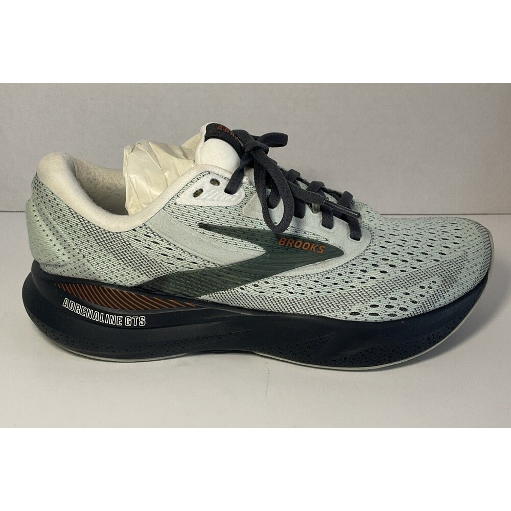 Brooks Adrenaline GTS 24 Mercury Ebony Copper Running Sneakers Size 7.5